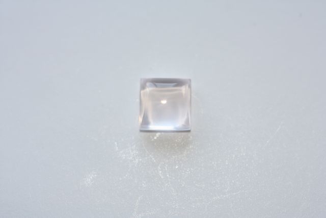Pink quartz - Square 1.22 ct