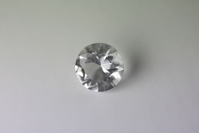 Rock crystal - Round 1.585 ct