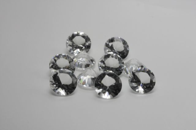 Rock crystal - Round 16.26 ct