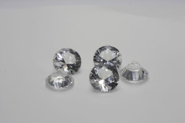 Rock crystal - Round 15.26 ct