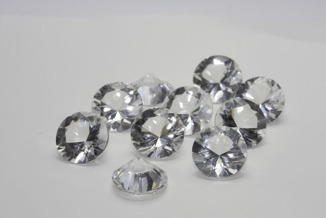 Rock crystal - Round 30.605 ct