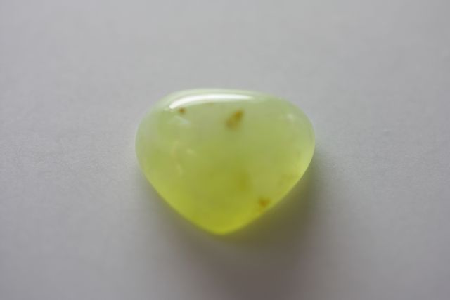 Opale prasopale - Coeur 4.48 ct