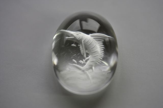 Cristal de roche - Ovale 6.62 cts - Espadon